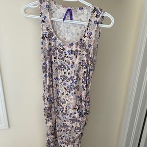 Seraphine floral maternity dress